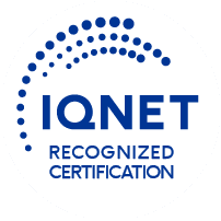 Marchio IQNet Recognized Certification - riconoscimento internazionale della certificazione ISO 9001